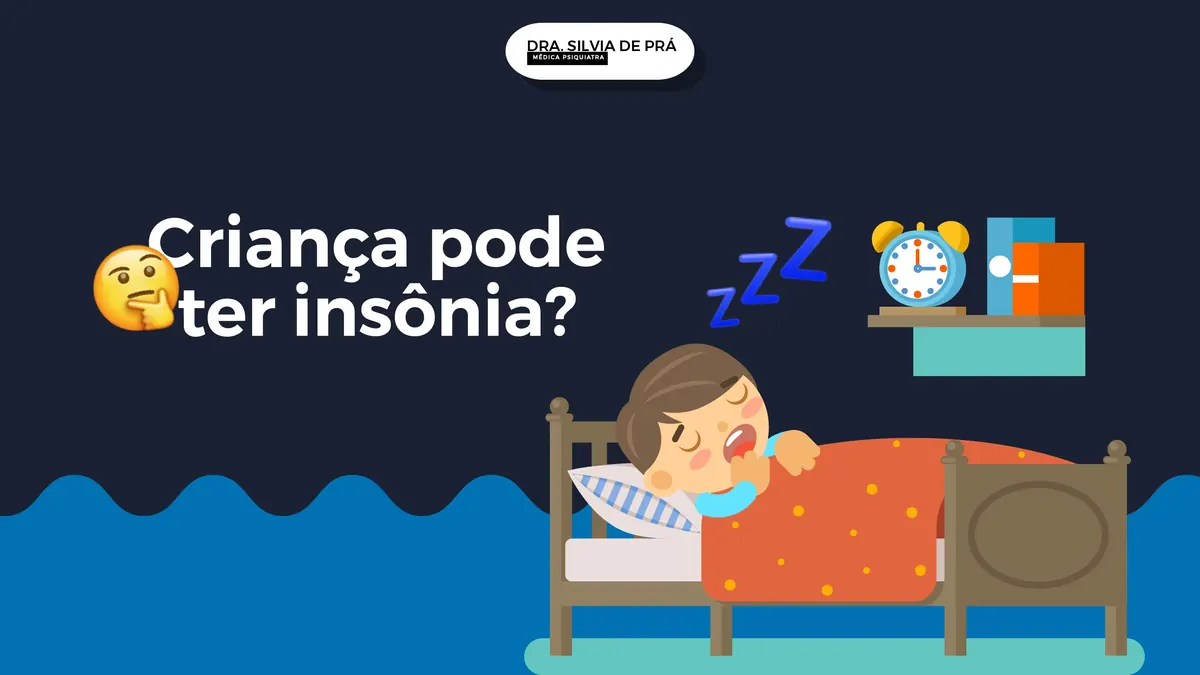Criança pode ter insônia?
