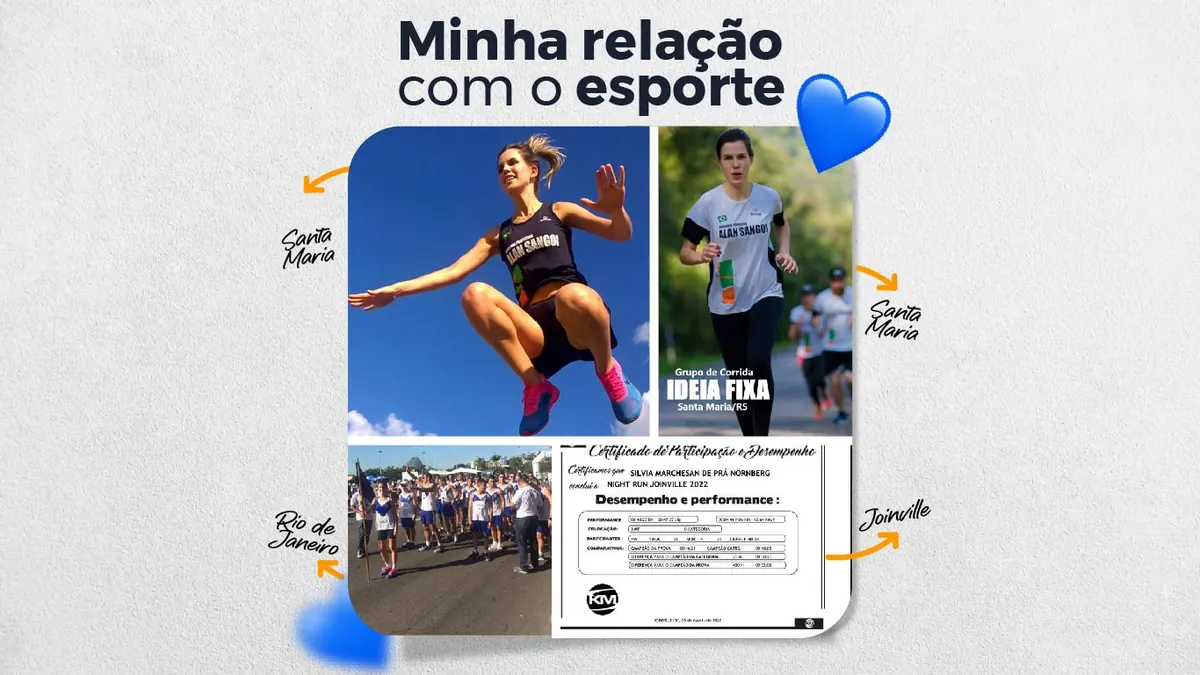 Minha relação com o esporte