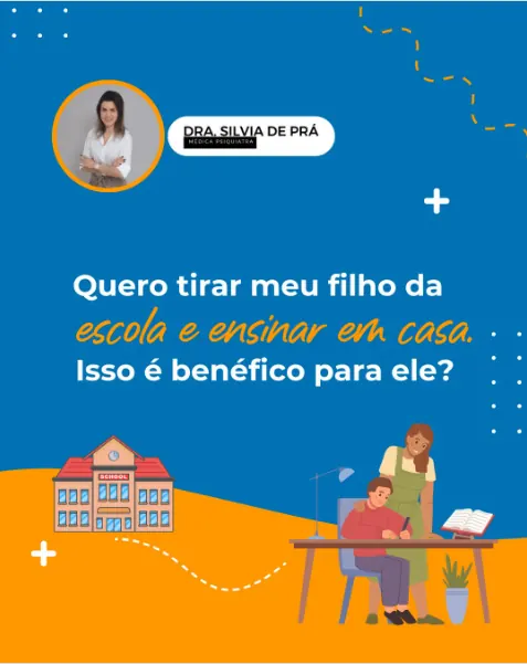 Quero tirar meu filho da escola e ensinar em casa. Isso é benéfico para ele?