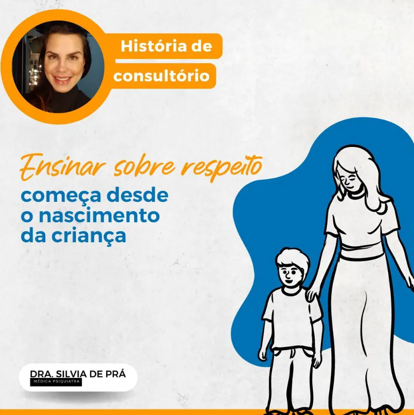 Ensinar sobre respeito começa desde o nascimento da criança